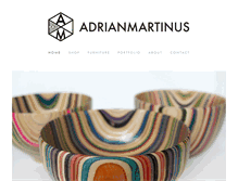 Tablet Screenshot of adrianmartinus.com